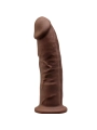 Modell 2 Realistischer Penis Premium Silexpan Silikon Braun 23 cm von Silexd