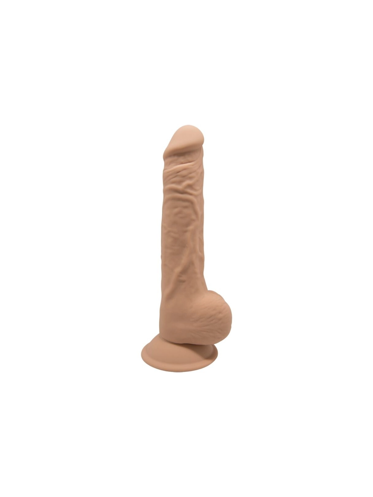 Model 1 Realistischer Penis Premium Silexpan Silikon Karamell 24 cm von Silexd