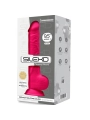 Modell 1 Realistischer Penis Premium Silexpan Silikon Fuchsia 24 cm von Silexd