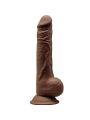 Model 1 Realistischer Penis Premium Silexpan Silikon Braun 24 cm von Silexd