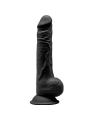 Model 1 Realistischer Penis Premium Silexpan Silikon Schwarz 24 cm von Silexd