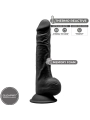 Model 1 Realistischer Penis Premium Silexpan Silikon Schwarz 24 cm von Silexd