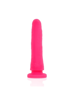 Toys Gurt + Dildo Rosa Silikon 17 cm -O- 3 cm von Deltaclub