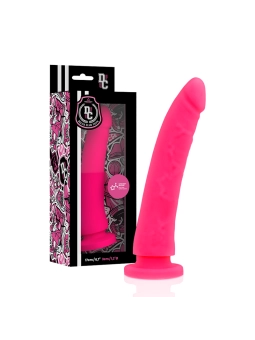 Toys Gurt + Dildo Rosa Silikon 17 cm -O- 3 cm von Deltaclub