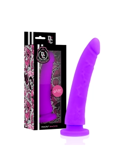 Toys Harness + Dildo Lila Silikon 17 cm -O- 3 cm von Deltaclub