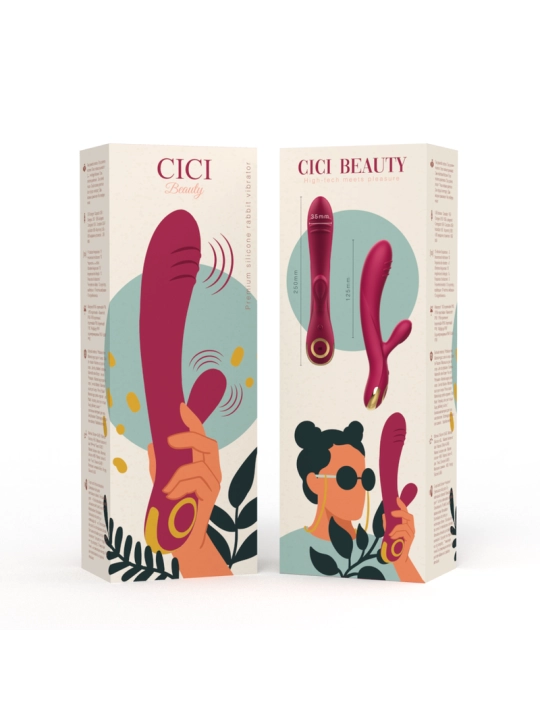 Premium Silikon Kaninchen Vibrator von Cici Beauty