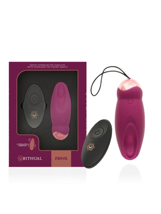 Priya Egg Fernbedienbares G-Spot + Vibration von Rithual