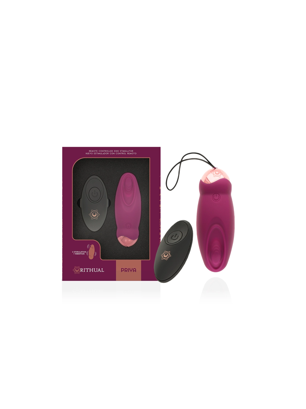 Priya Egg Fernbedienbares G-Spot + Vibration von Rithual