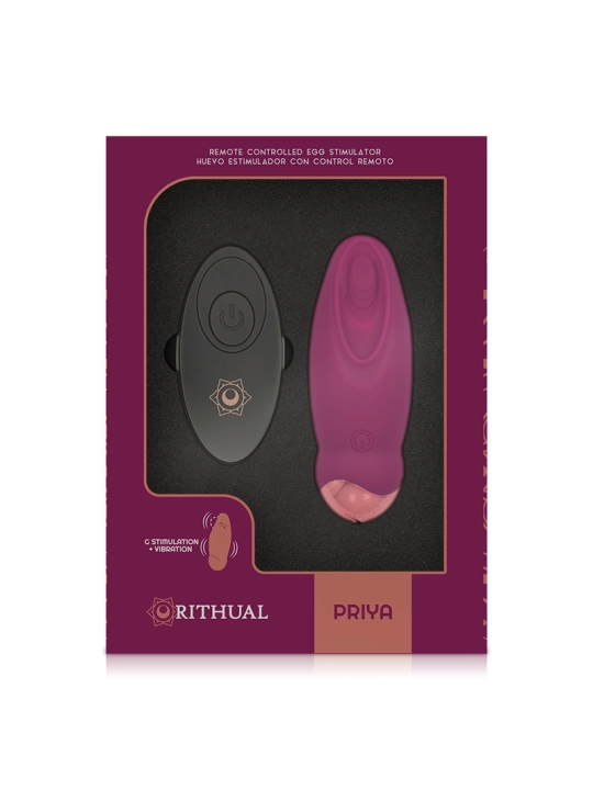 Priya Egg Fernbedienbares G-Spot + Vibration von Rithual