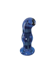 The Gleaming Vibrierender Glas-Buttplug von Toyjoy