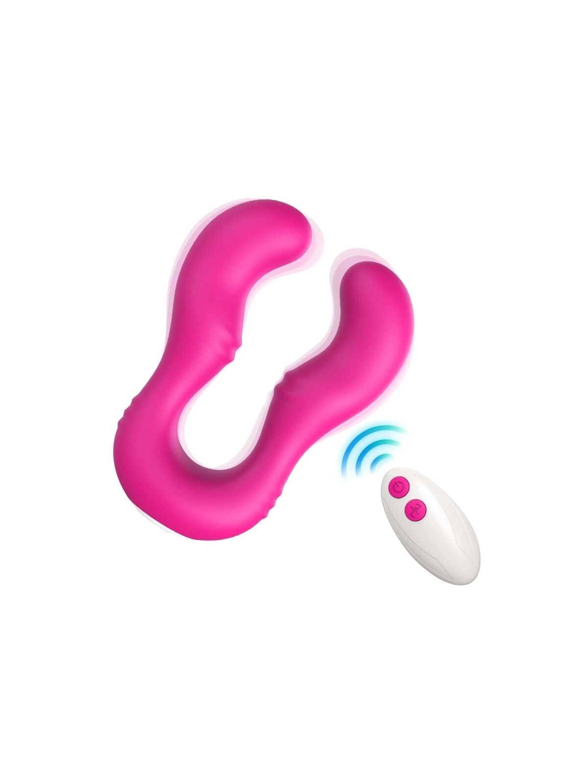 Seraph Vibrator Doppelte Fernbedienbares Fuchsia von Armony Vibrators