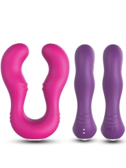 Seraph Vibrator Doppelte Fernbedienbares Fuchsia von Armony Vibrators