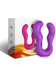 Seraph Vibrator Doppelte Fernbedienbares Lila von Armony Vibrators