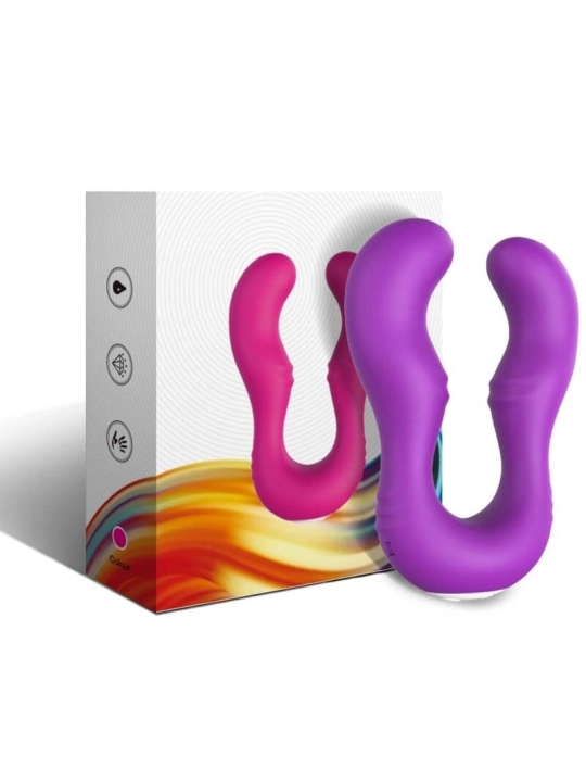 Seraph Vibrator Doppelte Fernbedienbares Lila von Armony Vibrators