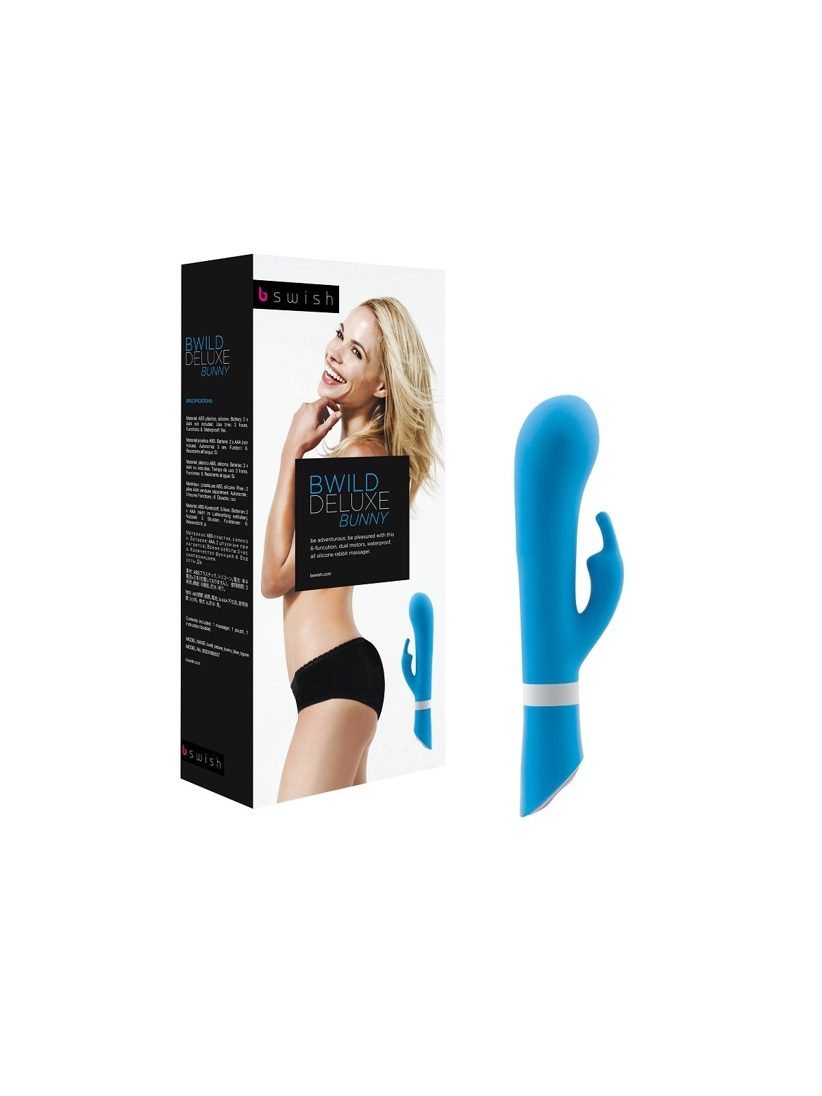 Bwild Deluxe Bunny Rabbit Vibrator Jade von B Swish