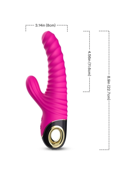 Eternity Vibrator Silikon Fuchsia von Armony Vibrators