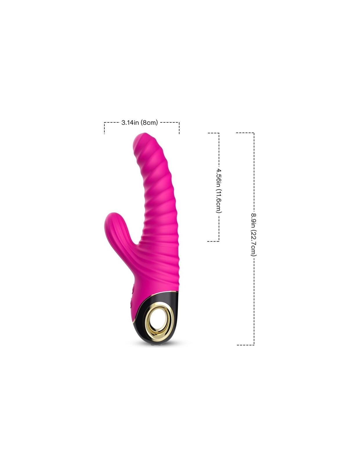 Eternity Vibrator Silikon Fuchsia von Armony Vibrators