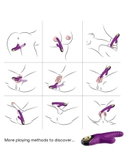 Eternity Vibrator Silikon Lila von Armony Vibrators