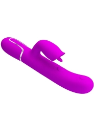 Kaninchenvibrator mit Leckendem Fuchsia von Pretty Love Flirtation