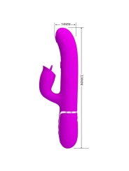 Kaninchenvibrator mit Leckendem Fuchsia von Pretty Love Flirtation