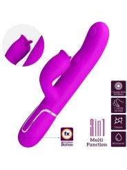 Kaninchenvibrator mit Leckendem Fuchsia von Pretty Love Flirtation