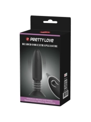 Stecker mit Vibration und Rotation von Pretty Love Bottom