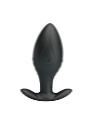 Regina Anal Plug Wiederaufladbarer Vibrator Schwarz von Pretty Love Bottom