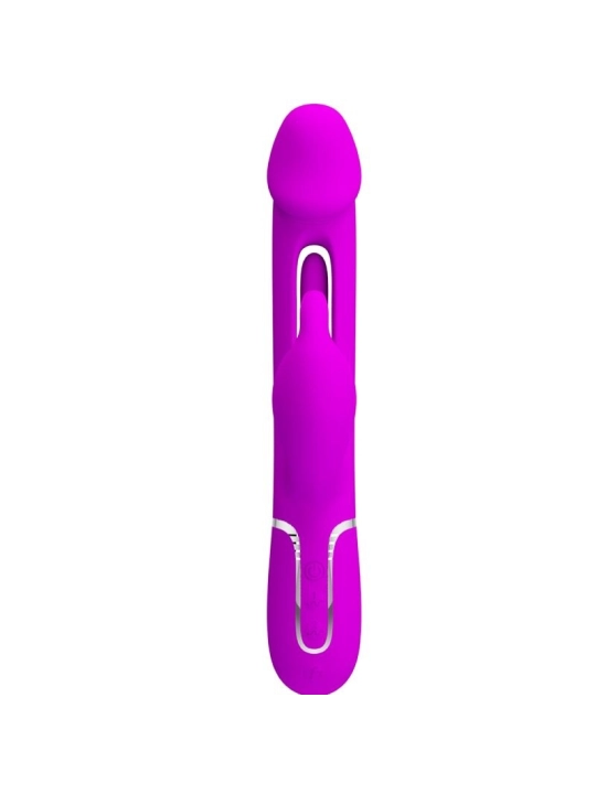 Dejon Rabbit Vibrator 3 in 1 Multifunktions Fucsia von Pretty Love Flirtation