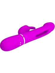 Dejon Rabbit Vibrator 3 in 1 Multifunktions Fucsia von Pretty Love Flirtation