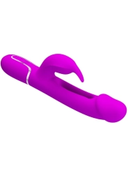 Dejon Rabbit Vibrator 3 in 1 Multifunktions Fucsia von Pretty Love Flirtation