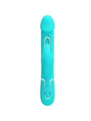 Dejon Rabbit Vibrator 3 in 1 Multifunktions-Aquagrün von Pretty Love Flirtation