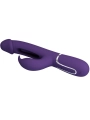 Kampas Rabbit 3 in 1 Multifunktionsvibrator mit Zunge Violett von Pretty Love Flirtation