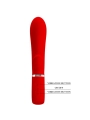 Thomas Multifunktions-G-Spot-Vibrator Rot von Pretty Love Flirtation