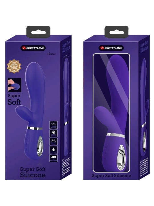 Thomas Multifunktions-G-Spot-Vibrator Lila von Pretty Love Flirtation