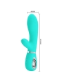 Thomas Multifunktions-G-Spot-Vibrator Aqua Green von Pretty Love Flirtation