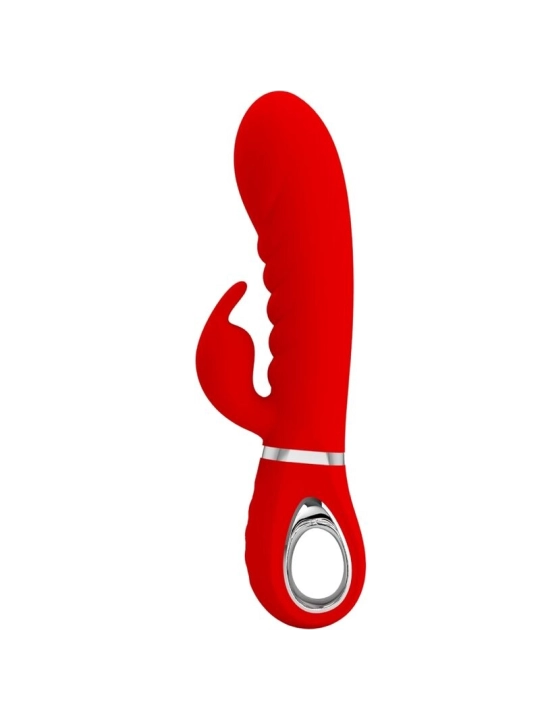 Prescott Multifunktions-G-Spot-Vibrator Rot von Pretty Love Flirtation