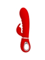 Prescott Multifunktions-G-Spot-Vibrator Rot von Pretty Love Flirtation