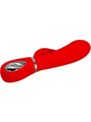 Prescott Multifunktions-G-Spot-Vibrator Rot von Pretty Love Flirtation