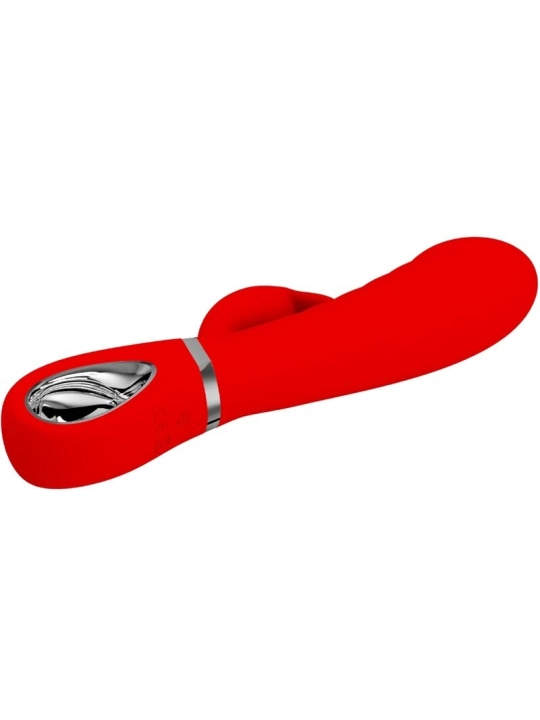 Prescott Multifunktions-G-Spot-Vibrator Rot von Pretty Love Flirtation