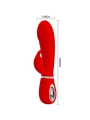 Prescott Multifunktions-G-Spot-Vibrator Rot von Pretty Love Flirtation