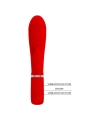 Prescott Multifunktions-G-Spot-Vibrator Rot von Pretty Love Flirtation