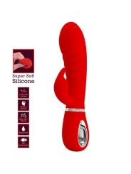 Prescott Multifunktions-G-Spot-Vibrator Rot von Pretty Love Flirtation