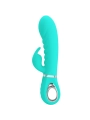 Prescott Multifunktions-G-Spot-Vibrator Aqua Green von Pretty Love Flirtation