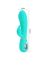 Prescott Multifunktions-G-Spot-Vibrator Aqua Green von Pretty Love Flirtation