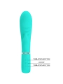 Prescott Multifunktions-G-Spot-Vibrator Aqua Green von Pretty Love Flirtation