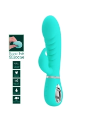 Prescott Multifunktions-G-Spot-Vibrator Aqua Green von Pretty Love Flirtation