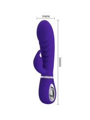 Prescott Multifunktions-G-Spot-Vibrator Lila von Pretty Love Flirtation