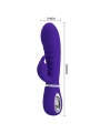 Prescott Multifunktions-G-Spot-Vibrator Lila von Pretty Love Flirtation