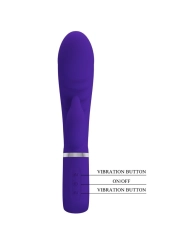 Prescott Multifunktions-G-Spot-Vibrator Lila von Pretty Love Flirtation