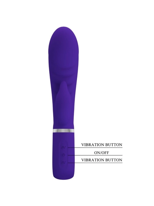 Prescott Multifunktions-G-Spot-Vibrator Lila von Pretty Love Flirtation